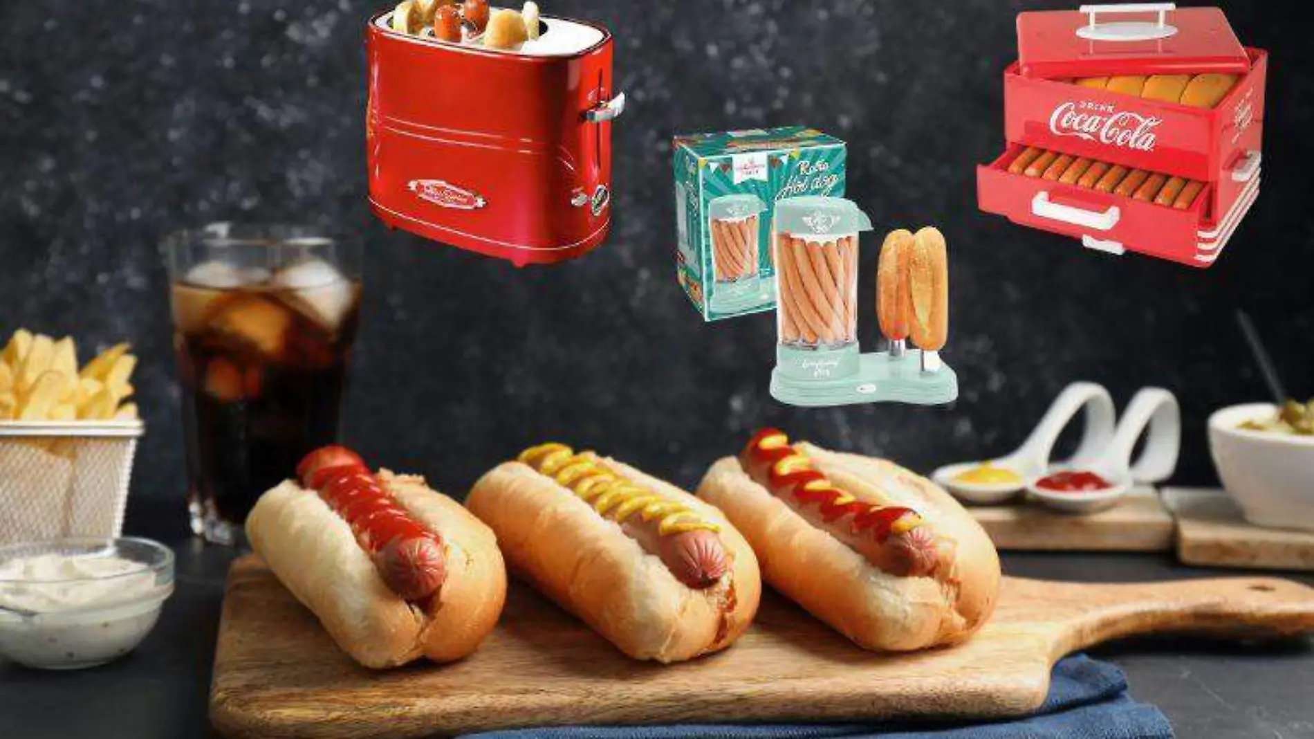 CUE Prepara hot dogs con estilo internacional